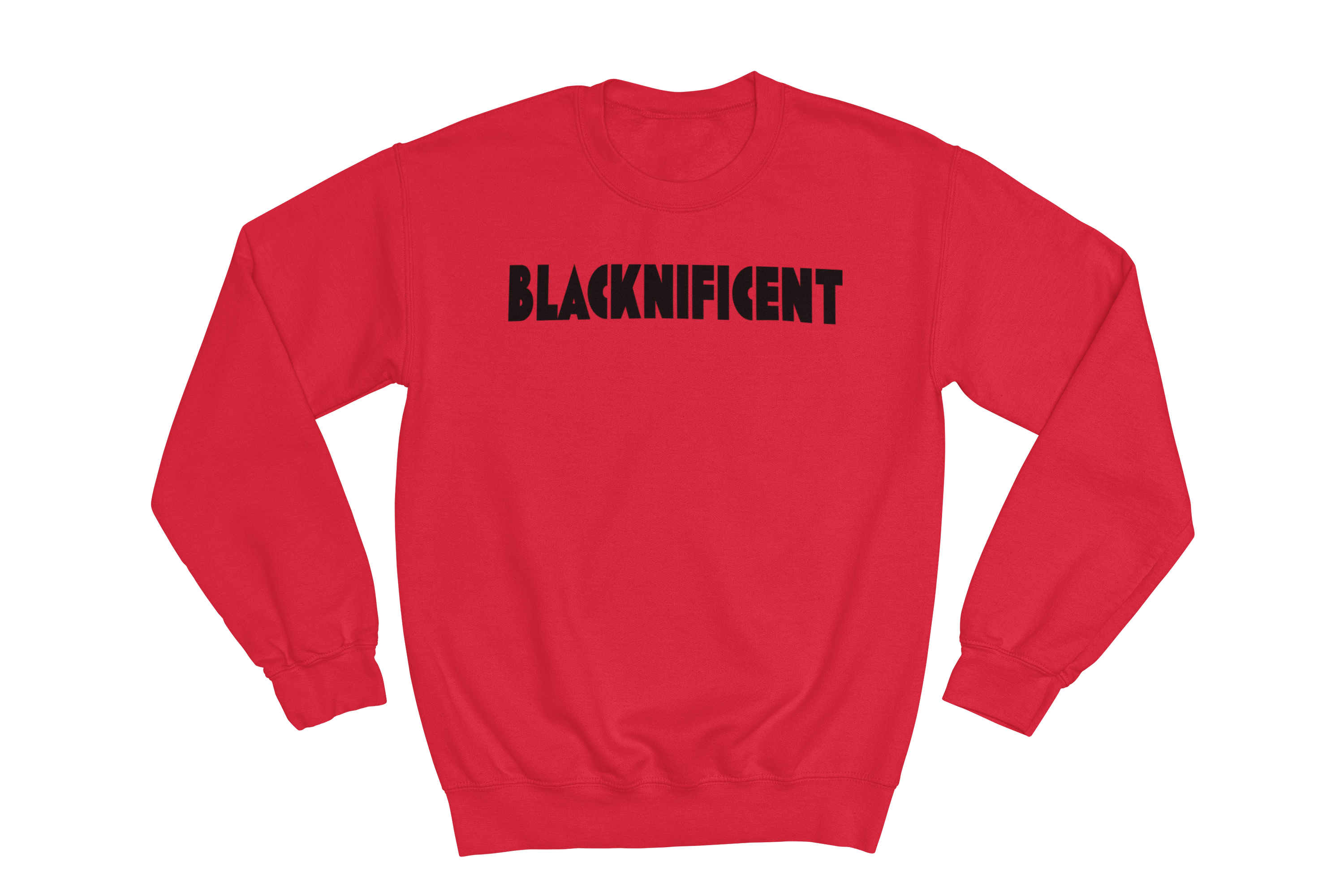 Blacknificent Sweatshirt - Red